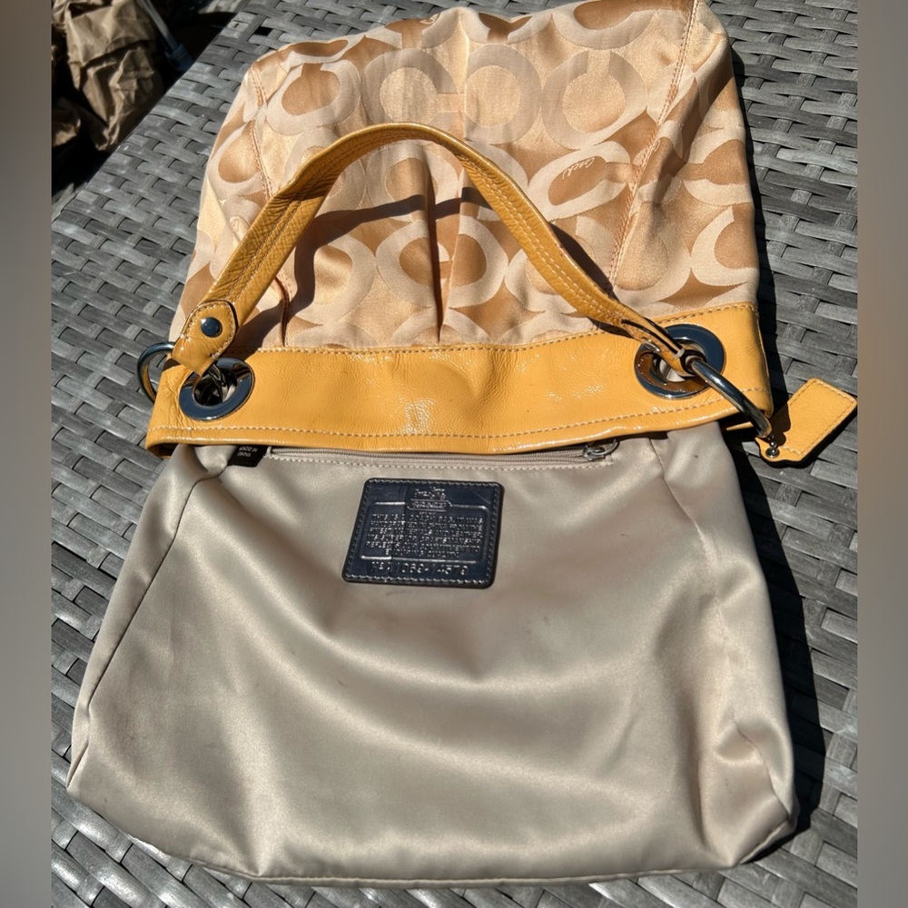 2010 Coach Madison Op Art Signature C Canvas & Enamel REHABBED SEE PHOTOS - Picture 8 of 16